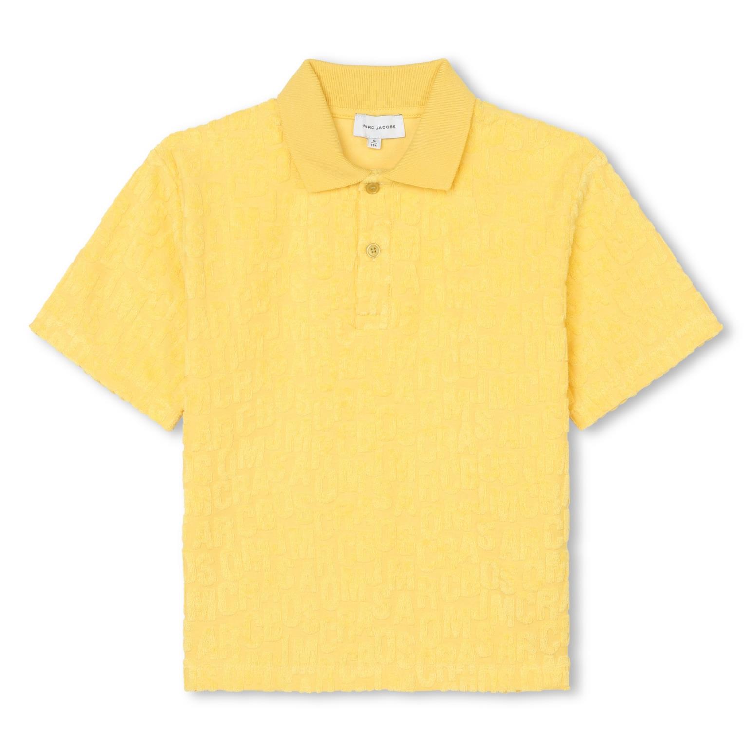 MARC JACOBS Jumbled Logo Polo 4 - 6Y